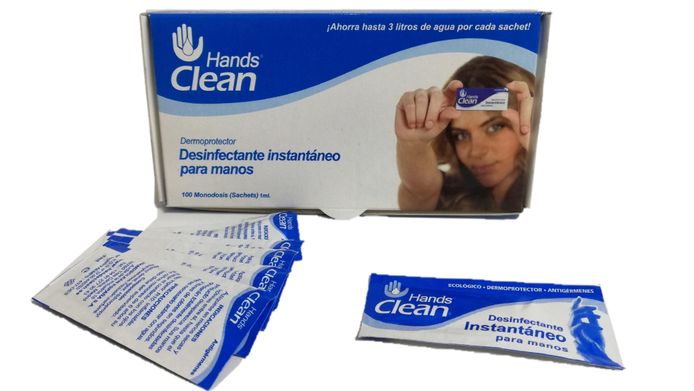 Desinfectante instantáneo para manos Hands Clean